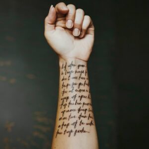 Minimalist Forearm Tattoos 7