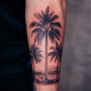 Palm Trees tattoos 1