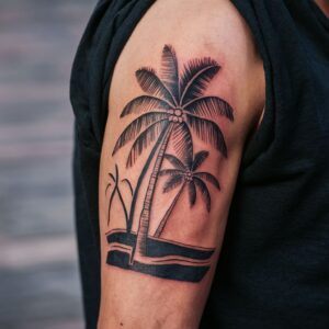 Palm Trees tattoos 10