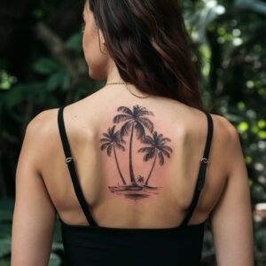 Palm Trees tattoos 13