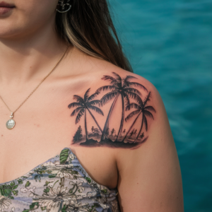 Palm Trees tattoos 13