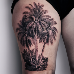 Palm Trees tattoos 2