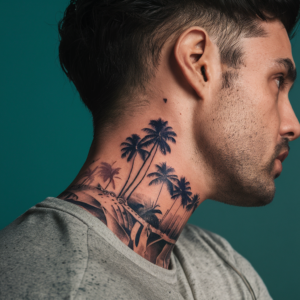 Palm Trees tattoos 5