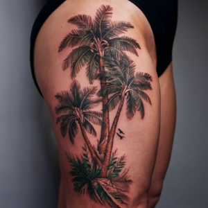 Palm Trees tattoos 7