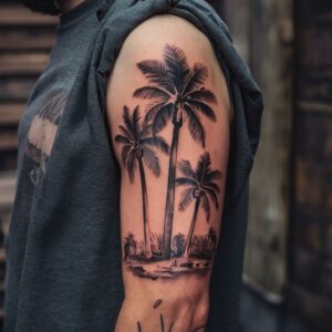 Palm Trees tattoos 8