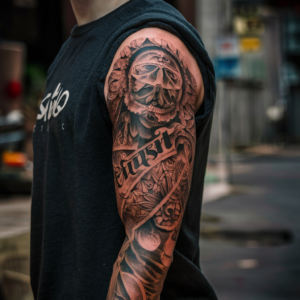 Quarter-Sleeve Tattoo 15