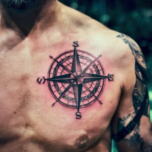 Viking Compass Tattoos 11