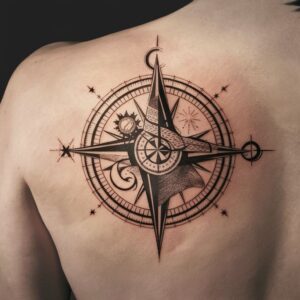 Viking Compass Tattoos 13