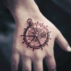 Viking Compass Tattoos 14