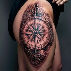 Viking Compass Tattoos 7