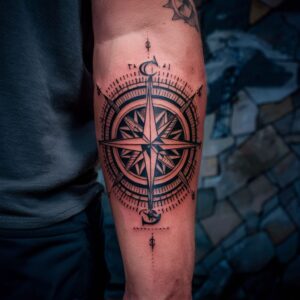 Viking Compass Tattoos 8