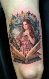 open book tattoo