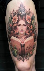 open book tattoo