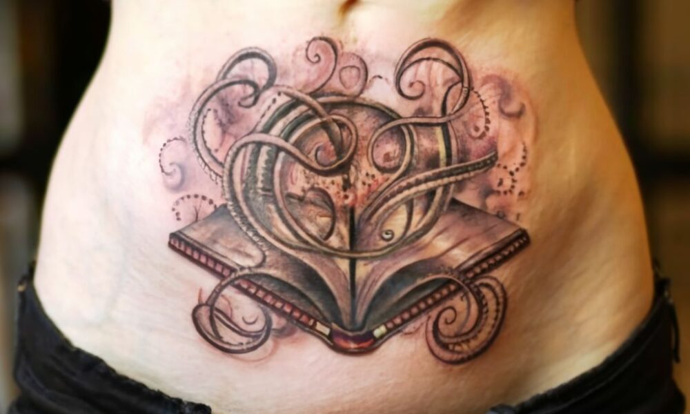 Book Tattoo for female