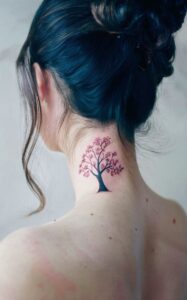 cherry blossom tree tattoo 6