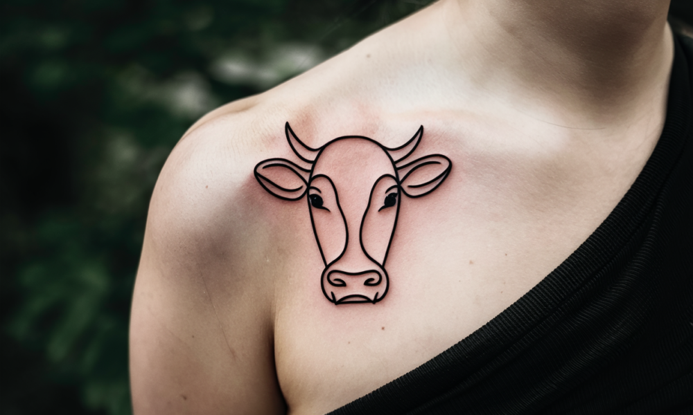 cow tattoos cover