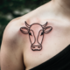 cow tattoos cover