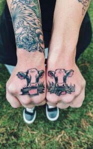 Cows Tattoos 16