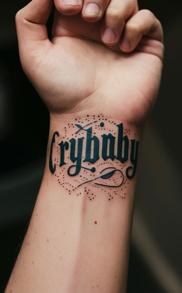 Crybaby tattoos designs