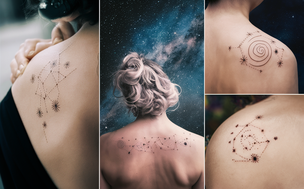 Galaxy Tattoo for female Ideas