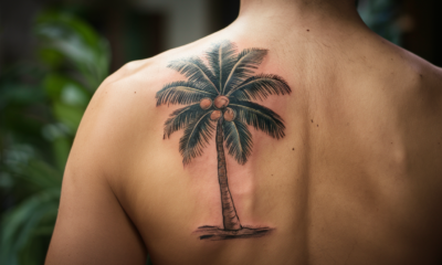 palm tree tattoo ideas