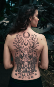 Witchy tattoos for females