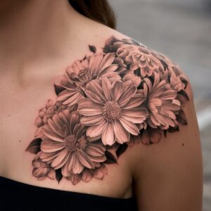 August Flower Tattoos 10