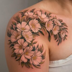 August Flower Tattoos 11