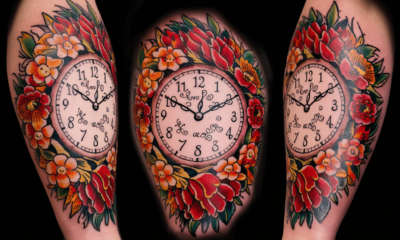 Birth Clock Tattoo cover