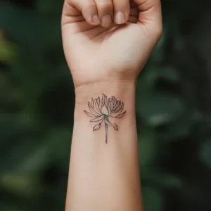 November flower tattoo meaning - November flower tattoos for females - November flower tattoo small - November flower tattoo ideas - November birth flower - November flower tattoos for guys