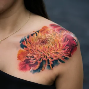 November flower tattoo meaning - November flower tattoos for females - November flower tattoo small - November flower tattoo ideas - November birth flower - November flower tattoos for guys