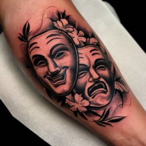 Cry Now, Laugh Later” Tattoos 1