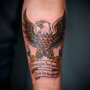 Eagle Forearm Tattoo 12