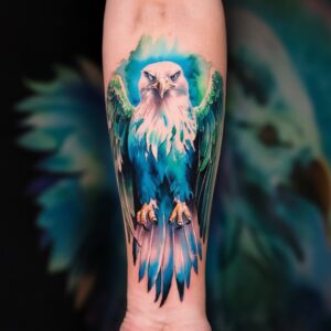 Eagle Forearm Tattoo 15