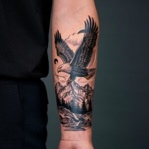Eagle Forearm Tattoo 5