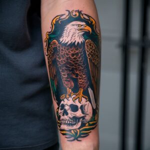 Eagle Forearm Tattoo 7