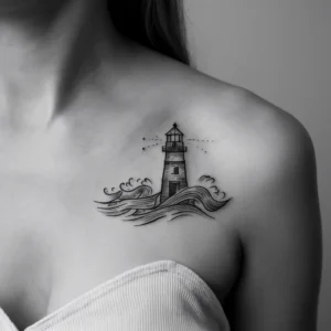 Lighthouse Tattoo 13