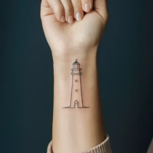 Lighthouse Tattoo 2