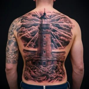 Lighthouse Tattoo 3