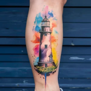 Lighthouse Tattoo 6