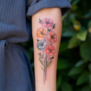 May Birth Flower Tattoos 4