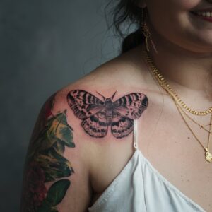 Moth Tattoos 12