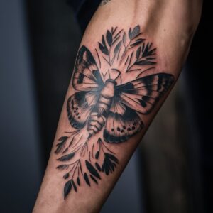 Moth Tattoos 18