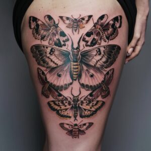 Moth Tattoos 8