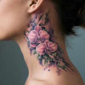 Orchid tattoos small -Orchid tattoo meaning -Orchid tattoos for females - Orchid tattoo male -Simple orchid tattoos - Orchid tattoo black and white