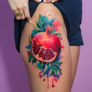 Pomegranate tattoo small - pomegranate tattoo meaning - pomegranate tattoo black and white - pomegranate tattoo persephone - Pomegranate tattoo ideas - pomegranate tattoo fine line