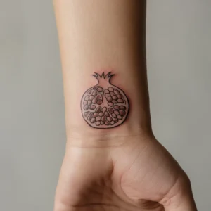 Pomegranate tattoo small - pomegranate tattoo meaning - pomegranate tattoo black and white - pomegranate tattoo persephone - Pomegranate tattoo ideas - pomegranate tattoo fine line