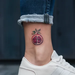 Pomegranate tattoo small - pomegranate tattoo meaning - pomegranate tattoo black and white - pomegranate tattoo persephone - Pomegranate tattoo ideas - pomegranate tattoo fine line