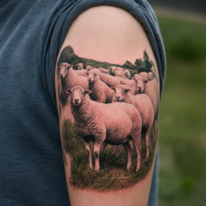 Sheep tattoos small - Sheep tattoos for men - sheep tattoos for females - Sheep tattoos for guys - sheep tattoo meaning - sheep tattoo ideas