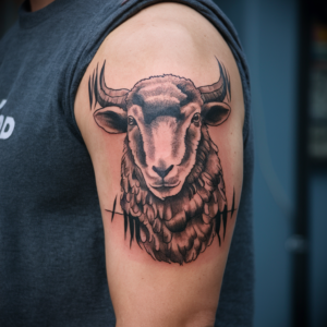 Sheep tattoos small - Sheep tattoos for men - sheep tattoos for females - Sheep tattoos for guys - sheep tattoo meaning - sheep tattoo ideas